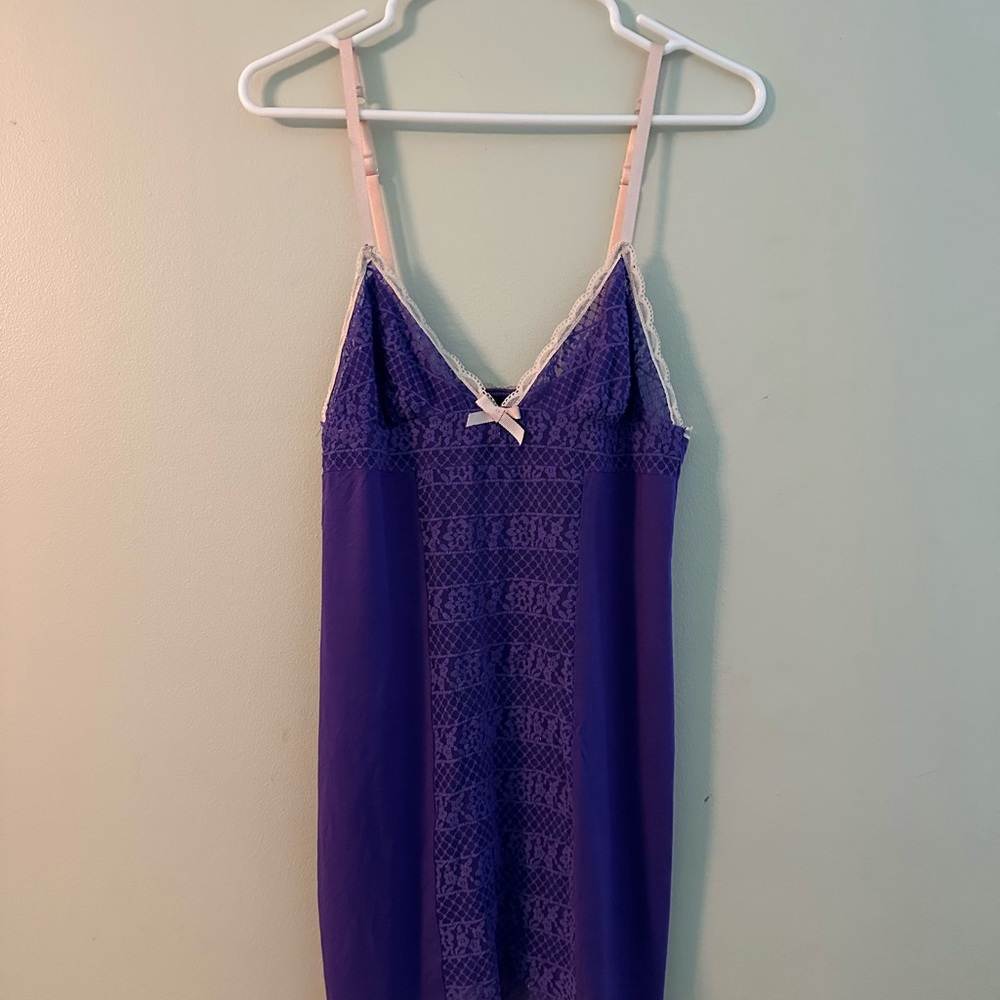 Victoria's Secret Violet Lace Chemise